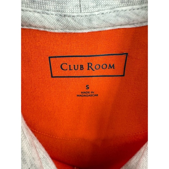 Club Room Mens Spiralite Turtleneck Sweatshirt Fire Blaze Size Small - Picture 7 of 9